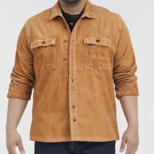 Original Use Heavy Corduroy Shirt or Jacket Size XXL Carmel Colored New